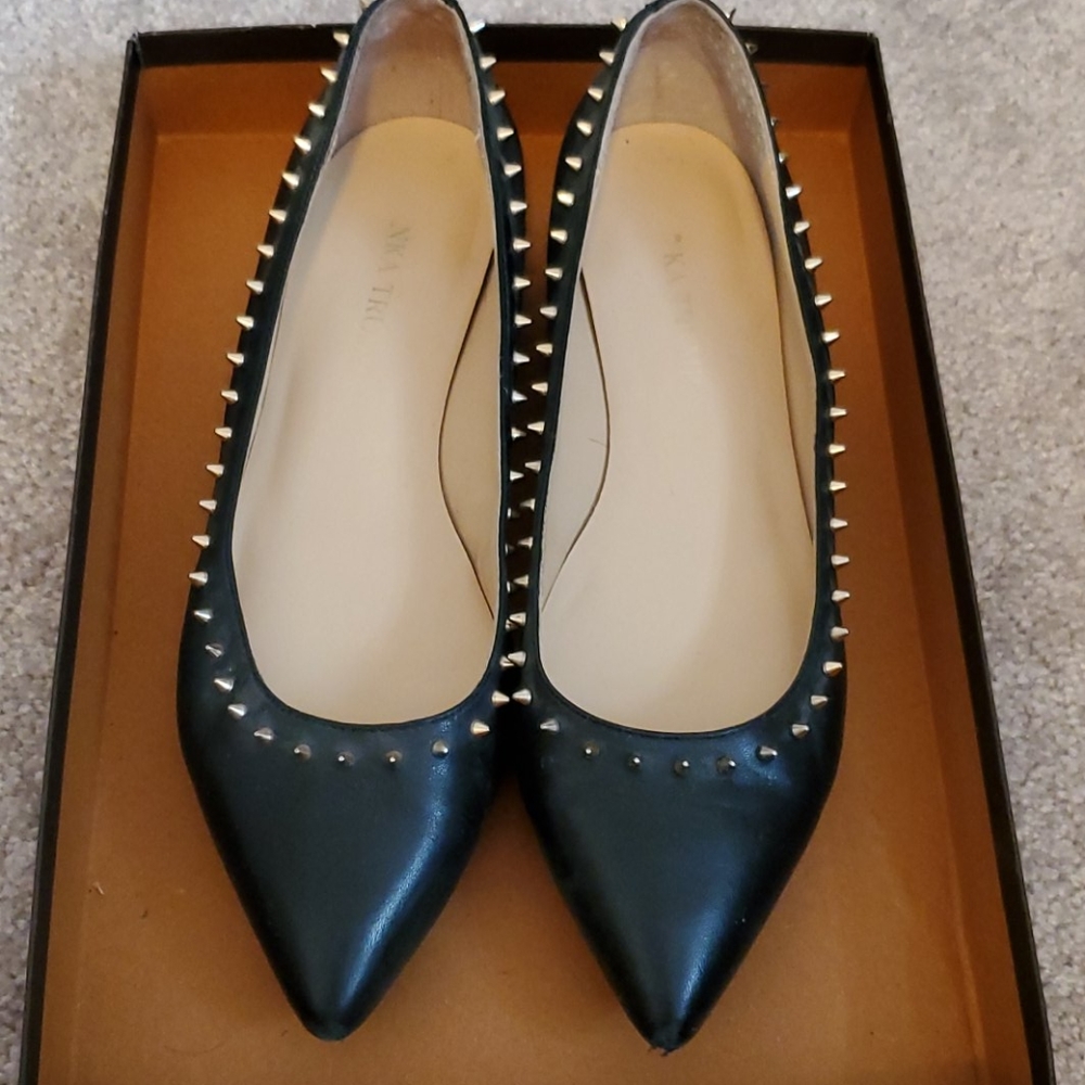 Ivanka trump studded flats